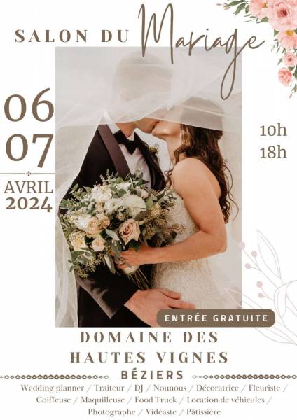 Salon du Mariage 6 & 7 avril 2024